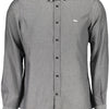 Harmont & Blaine Black Cotton Men Shirt