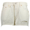 Levi's White Cotton Women Jeans