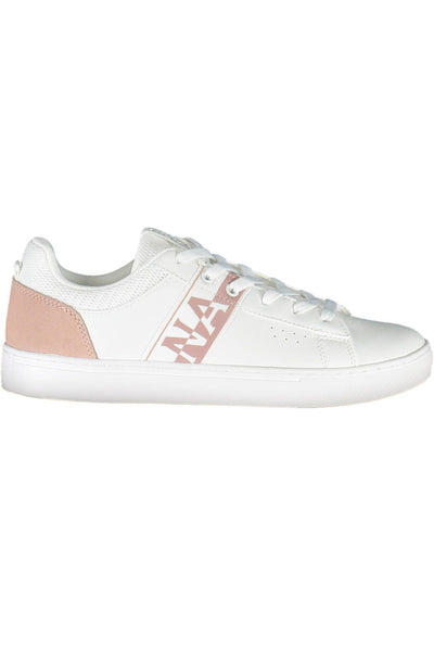 Napapijri White Leather Women Sneaker