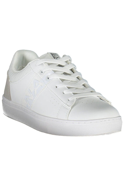 Napapijri White Leather Women Sneaker