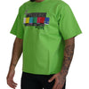 Dolce & Gabbana Chic Green Crewneck Short Sleeve Tee