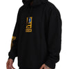 Dolce & Gabbana Elegant Black Cotton Hooded Sweater