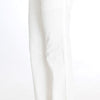 Ermanno Scervino Chic White Striped Straight Fit Pants