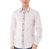 Costume National Pink Cotton Men Shirt