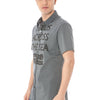 Costume National Gray Cotton Men Shirt