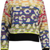 Desigual Blue Polyamide Women Sweater