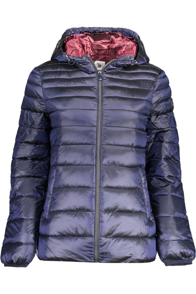 U.S. POLO ASSN. Blue Nylon Women Jacket