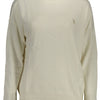 U.S. POLO ASSN. White Wool Women Sweater