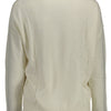 U.S. POLO ASSN. White Wool Women Sweater