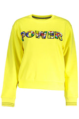 Yellow Cotton Women Sweater