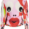 Desigual Pink Viscose Women Sweater