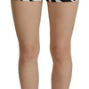 Dolce & Gabbana Zebra Print Mid Waist Hot Pants