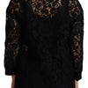 Dolce & Gabbana Elegant Black Long Sleeve Blouse Top