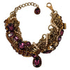 Dolce & Gabbana Sicilian Sparkle Gold-Tone Statement Necklace