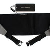 Dolce & Gabbana Elegant Silk Gray Cummerbund