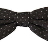 Dolce & Gabbana Elegant Polka Dot Silk Bow Tie