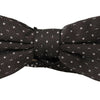 Dolce & Gabbana Elegant Polka Dot Silk Bow Tie