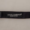 Dolce & Gabbana Elegant Silk Black Bow Tie