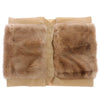 Dolce & Gabbana Exclusive Beige MINK Fur Scarf Wrap