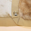 Dolce & Gabbana Exclusive Beige MINK Fur Scarf Wrap