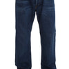 Acht Chic Baggy Loose Fit Blue Jeans for Men