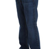 Acht Chic Baggy Loose Fit Blue Jeans for Men