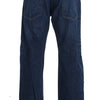 Acht Chic Baggy Loose Fit Blue Jeans for Men