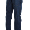 Acht Chic Baggy Loose Fit Blue Jeans for Men