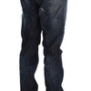 Acht Elegant Regular Straight Fit Blue Jeans