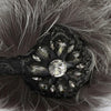 Dolce & Gabbana Elegant Fur and Crystal Ear Muffs