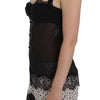 Dolce & Gabbana Elegant Silk Floral Lace Babydoll Chemise