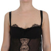 Dolce & Gabbana Elegant Silk Floral Lace Babydoll Chemise