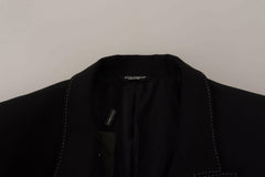 Dolce & Gabbana Elegant Double Breasted Wool Blazer