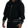 Dolce & Gabbana Elegant Black Bomber Blouson Jacket