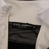 Dolce & Gabbana Elegant Black Bomber Jacket with Hood