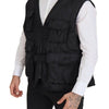 Dolce & Gabbana Elegant Sleeveless Vest Jacket in Black