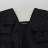 Dolce & Gabbana Elegant Sleeveless Vest Jacket in Black