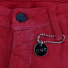 Costume National Chic Red Slim Fit Jeans