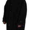 Dolce & Gabbana Elegant Black Alpaca Wool Blend Jacket