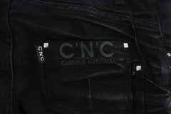 Elegant Black Slouchy Fit Jeans for Trendsetters