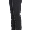 Ermanno Scervino Chic Black Regular Fit Trousers