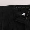 Dolce & Gabbana Elegant Striped Straight Fit Dress Trousers