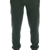 Dolce & Gabbana Elegant Green Cashmere Sport Pants