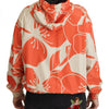 Dolce & Gabbana Elegant Floral Zip Hooded Sweater