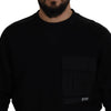 Dolce & Gabbana Elegant Crewneck Cotton Blend Sweater