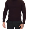 Dolce & Gabbana Elegant Turtleneck Wool Pullover Sweater