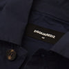 Dsquared² Svelte Dark Blue Cotton Shirt