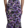 Dolce & Gabbana Floral Elegance Midi Sheath Dress