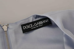 Dolce & Gabbana Elegant Light Blue A-line Dress