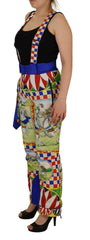 Dolce & Gabbana Multicolor High Waist Snow Pants